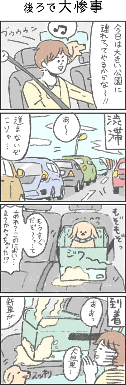 後ろで大惨事 ドライブ編
